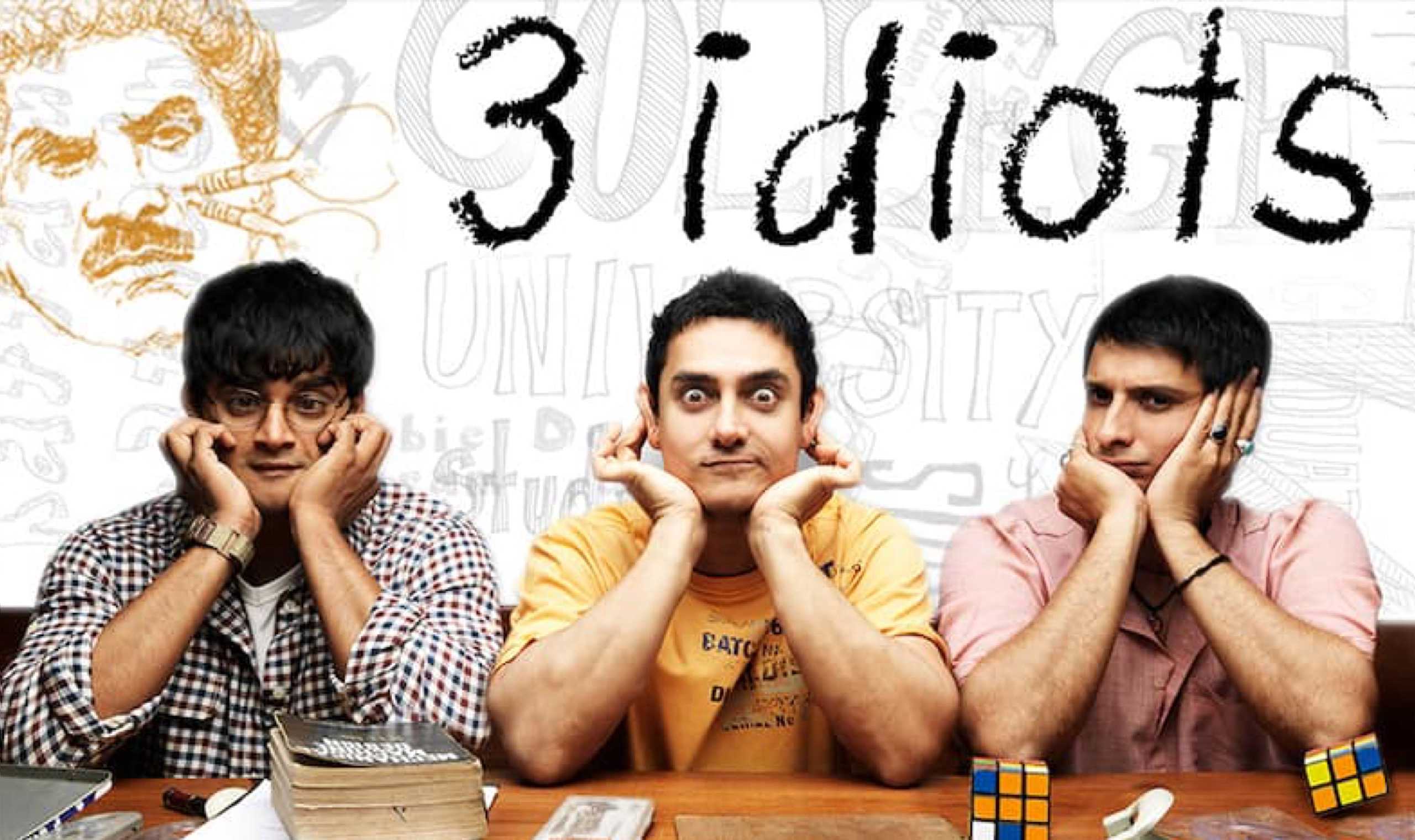 poster 3 Chàng Ngốc 3 Idiots