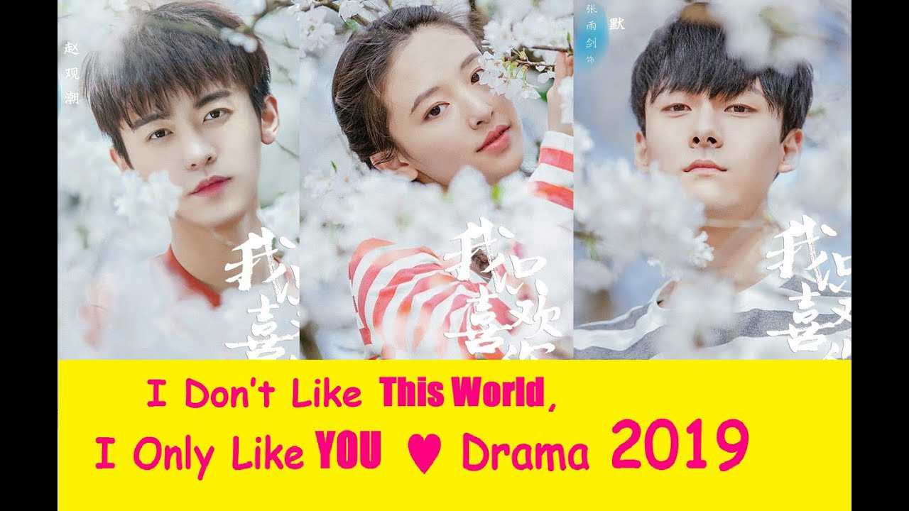 poster Anh Chỉ Thích Em I Don't Like This World -  I Only Like You