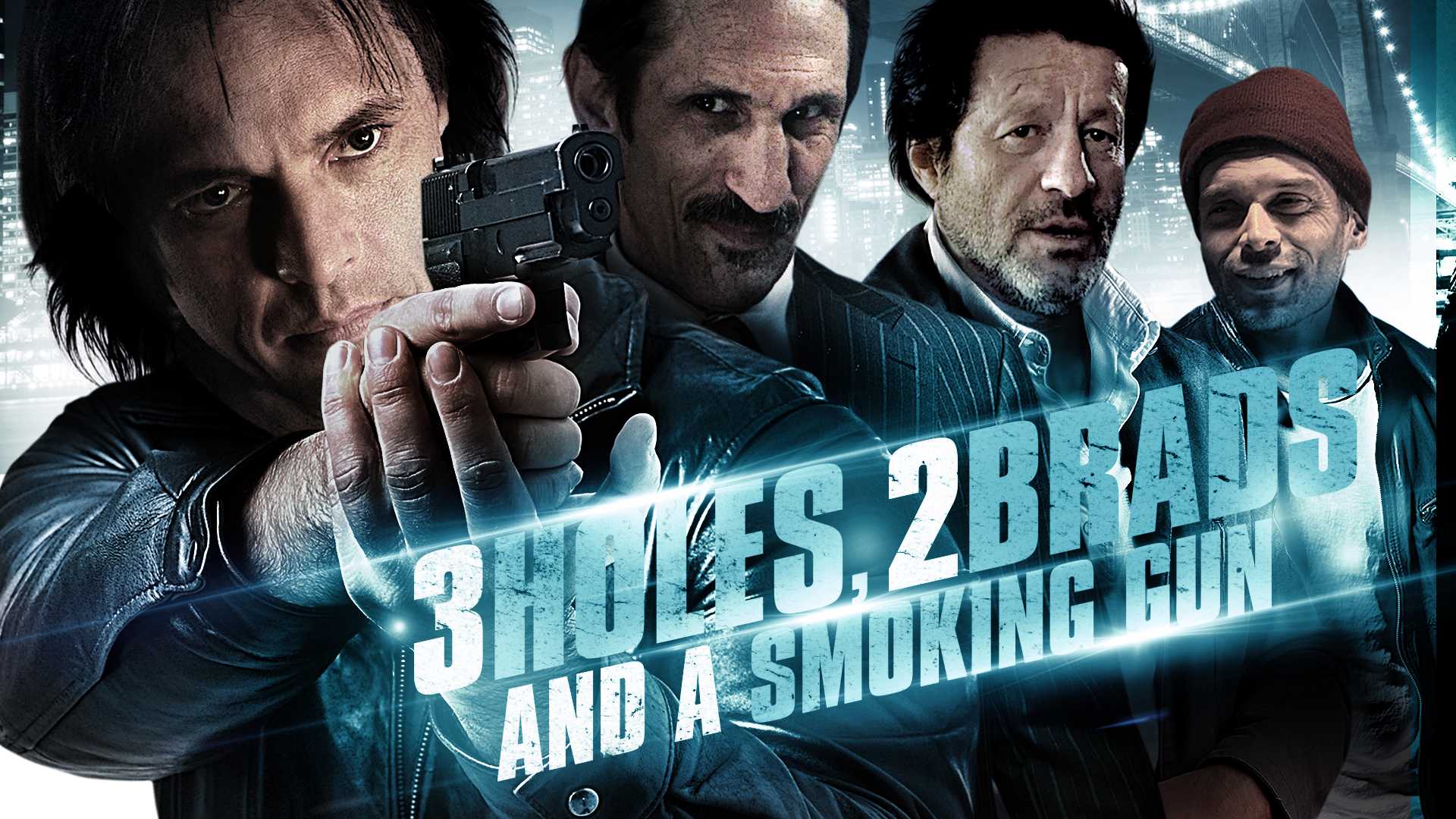 poster Biên Kịch Sa Ngã Three Holes, Two Brads, and a Smoking Gun