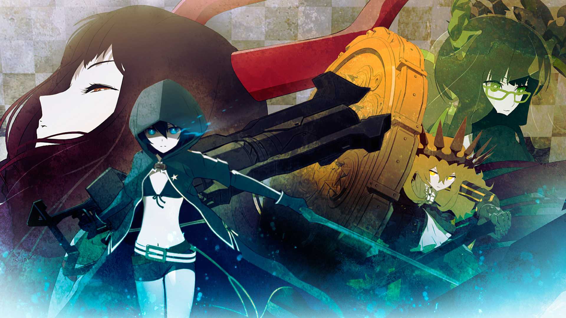 poster Black Rock Shooter ブラック★ロックシューター