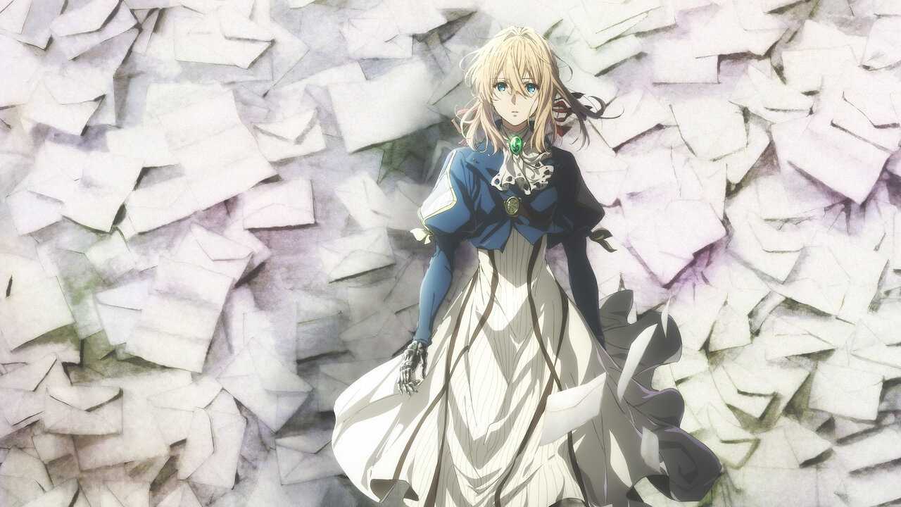 poster Búp bê ký ức Violet Evergarden