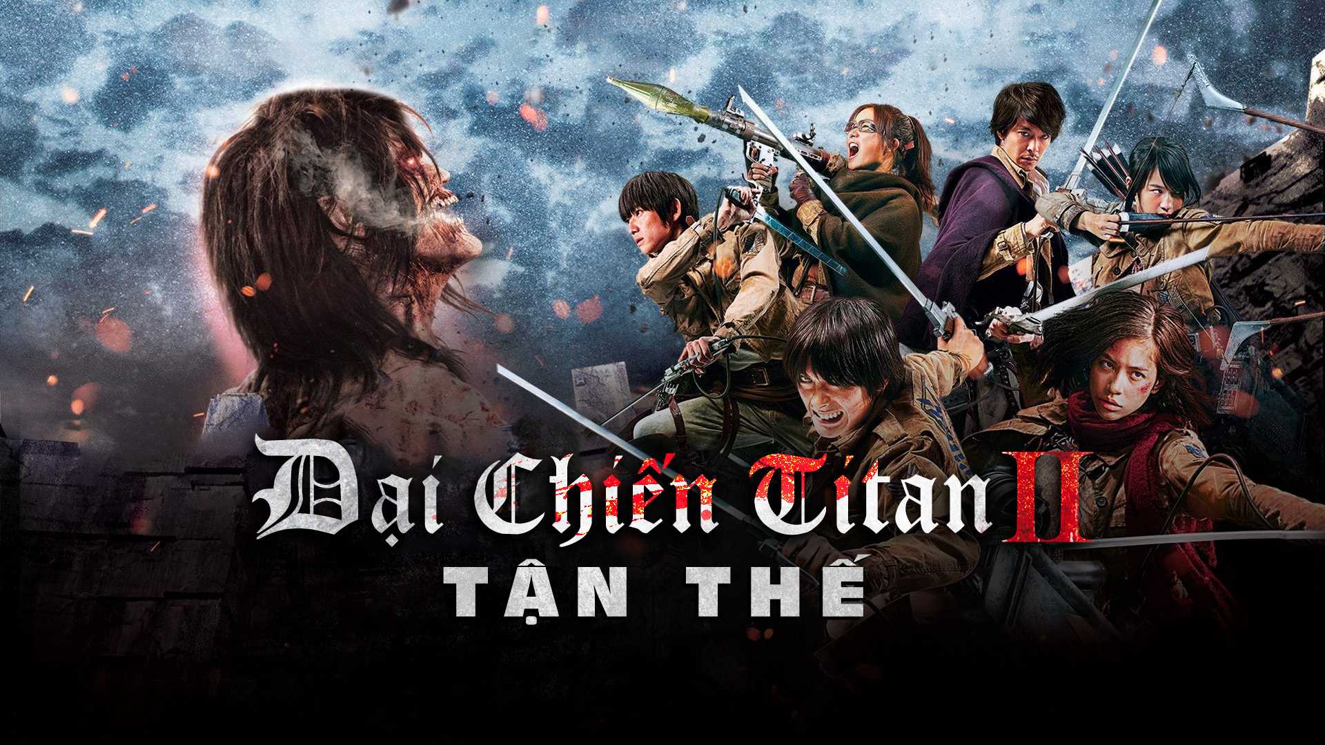 poster Đại chiến Titan: Phần 2 Attack on Titan: Part 2