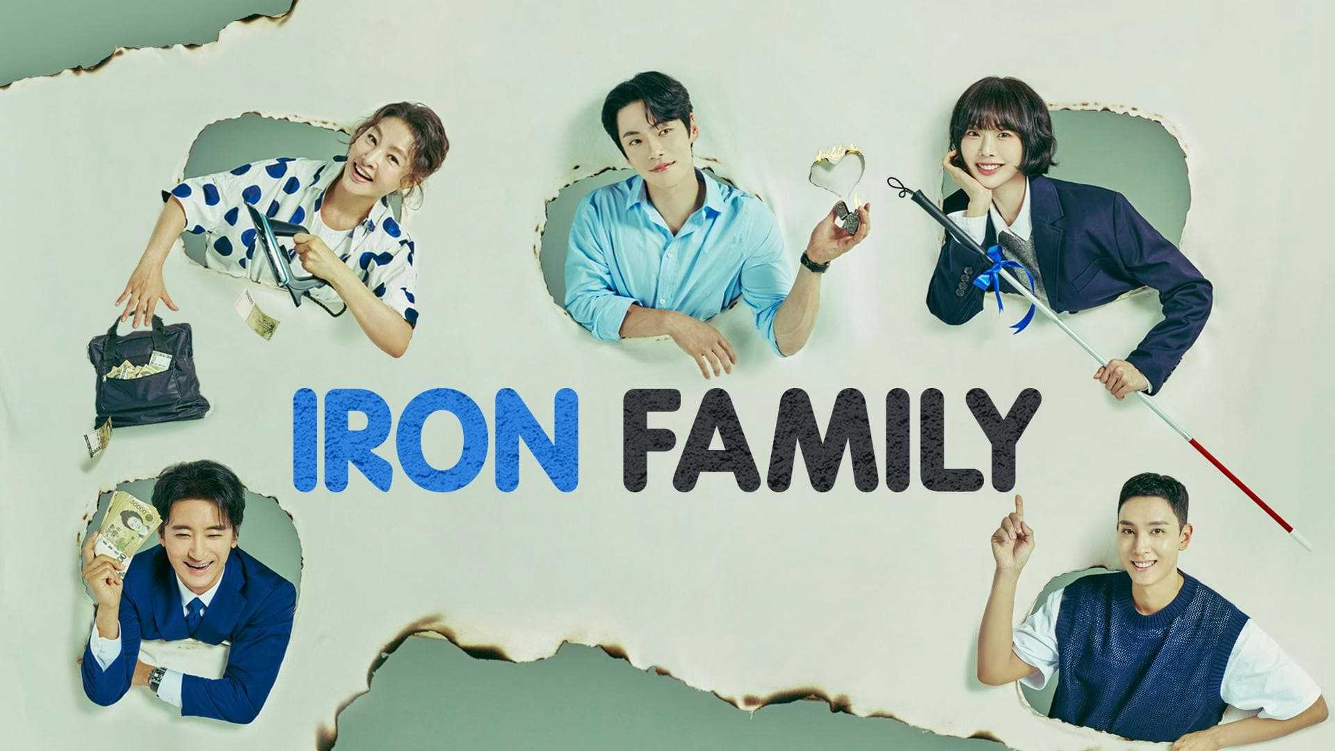 poster Gia Đình Darim Iron Family