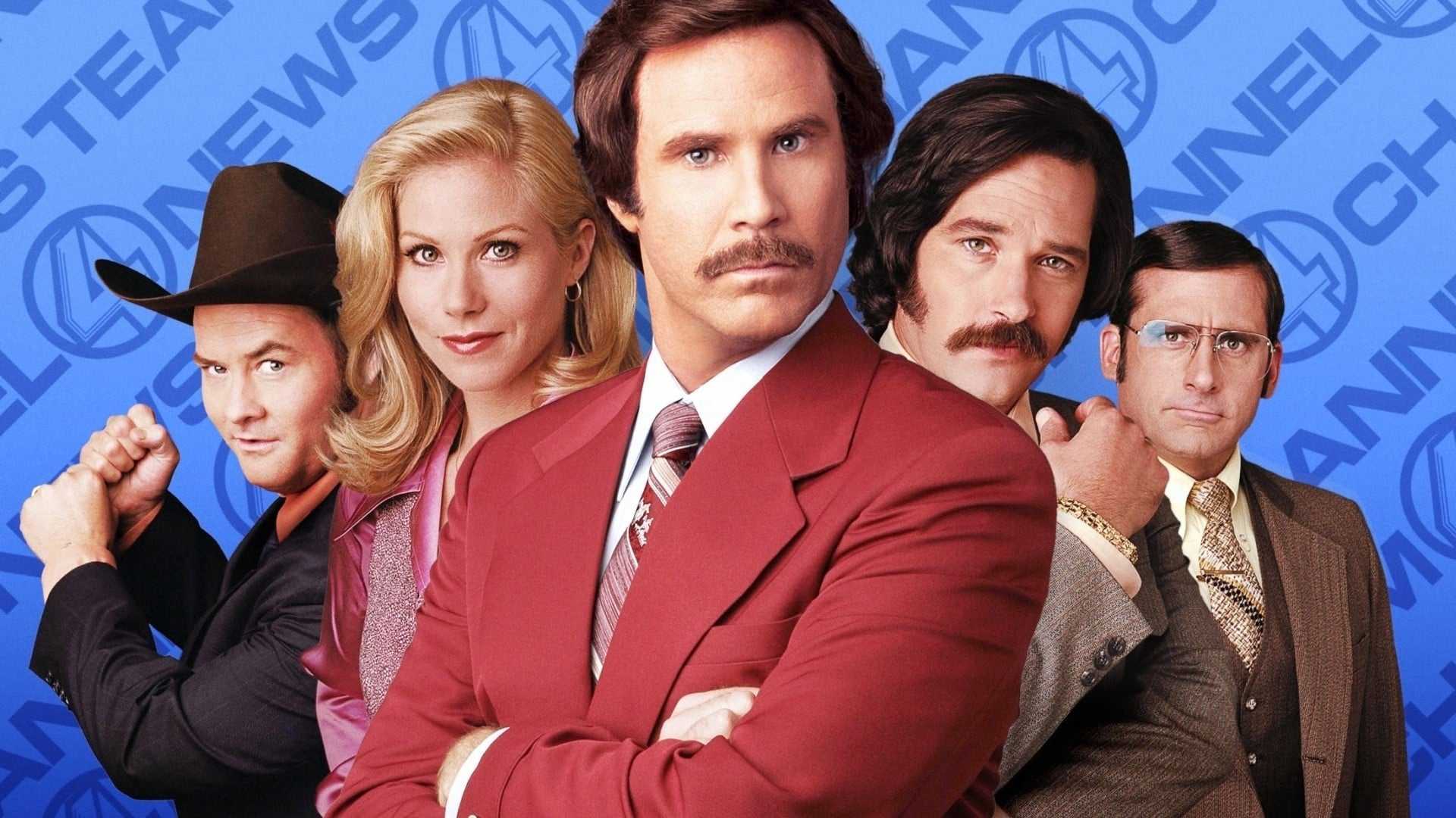 poster Huyền Thoại Ron Burgundy Anchorman: The Legend of Ron Burgundy