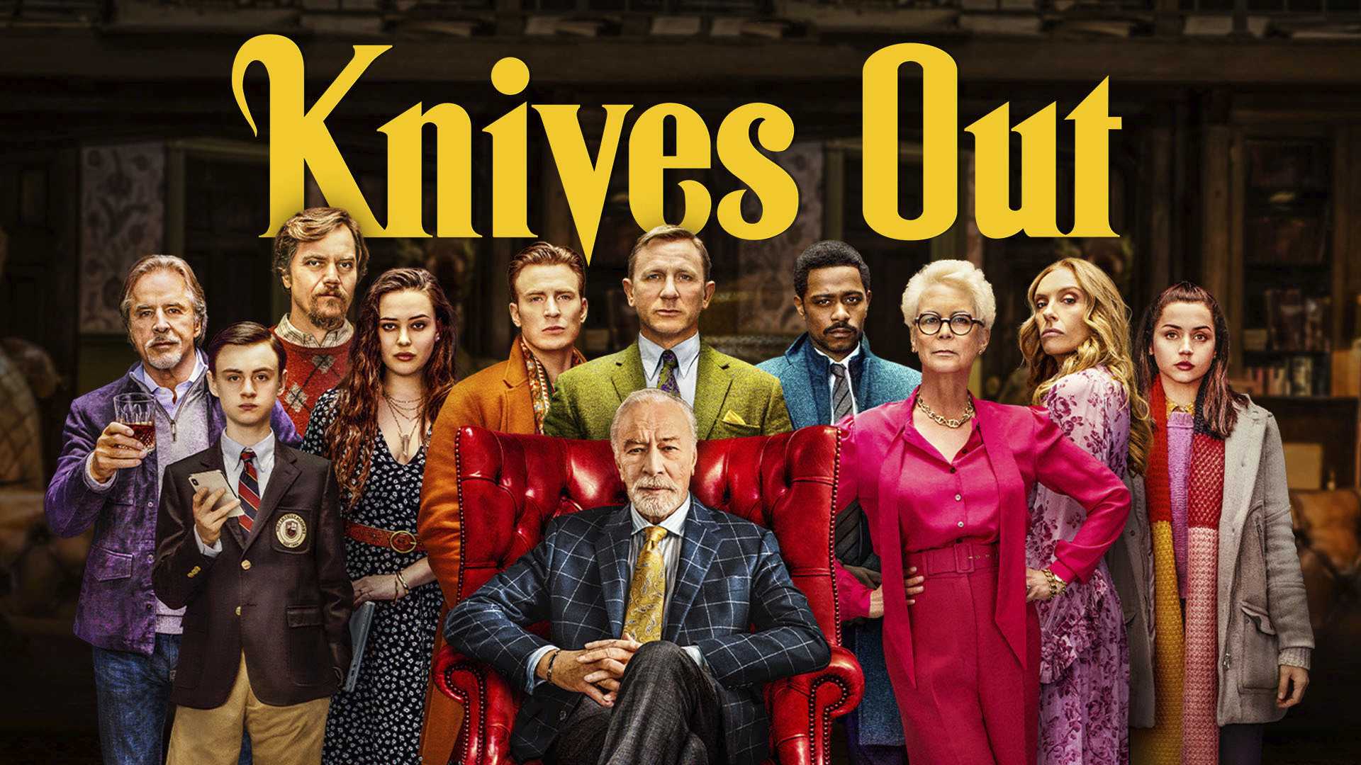 poster Kẻ Đâm Lén Knives Out