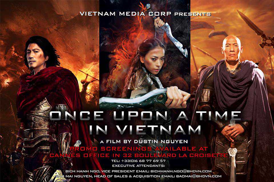 poster Lửa Phật Once Upon a Time in Vietnam