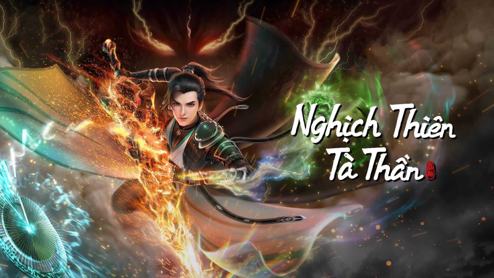 poster Nghịch Thiên Tà Thần Against the Gods