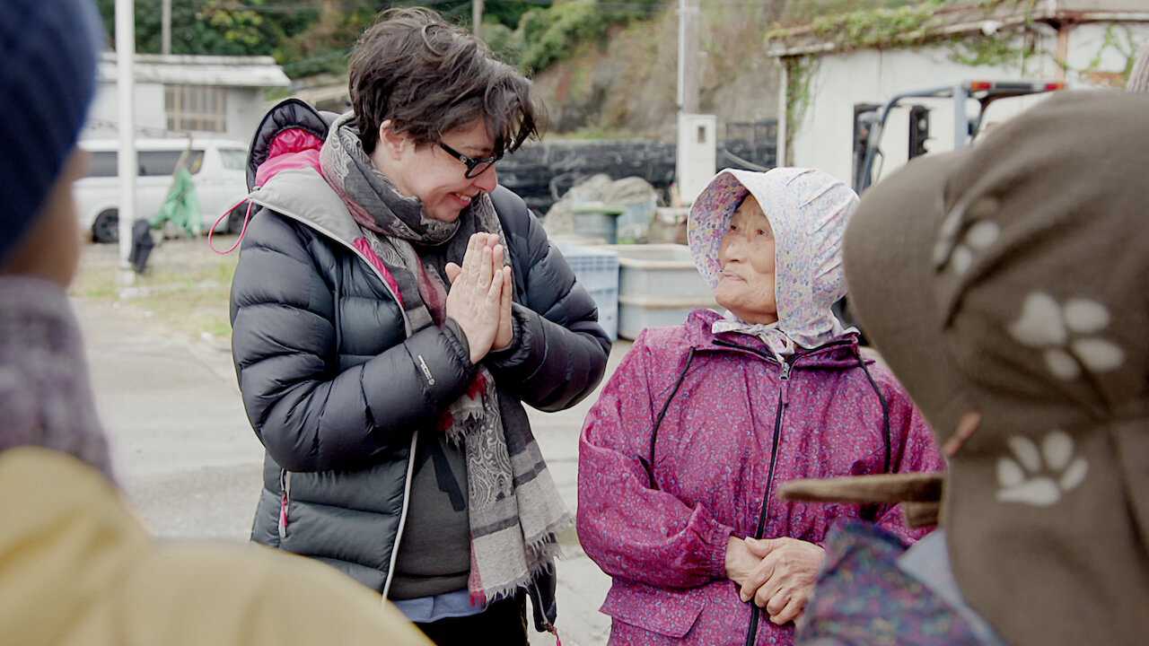 poster Nhật Bản cùng Sue Perkins Japan with Sue Perkins