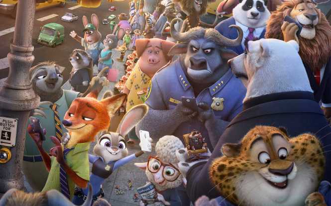 poster Phi Vụ Động Trời Zootopia