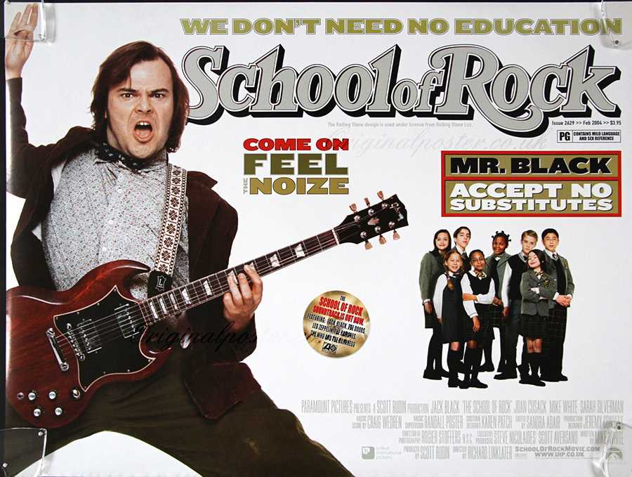 poster Rock Học Trò The School of Rock