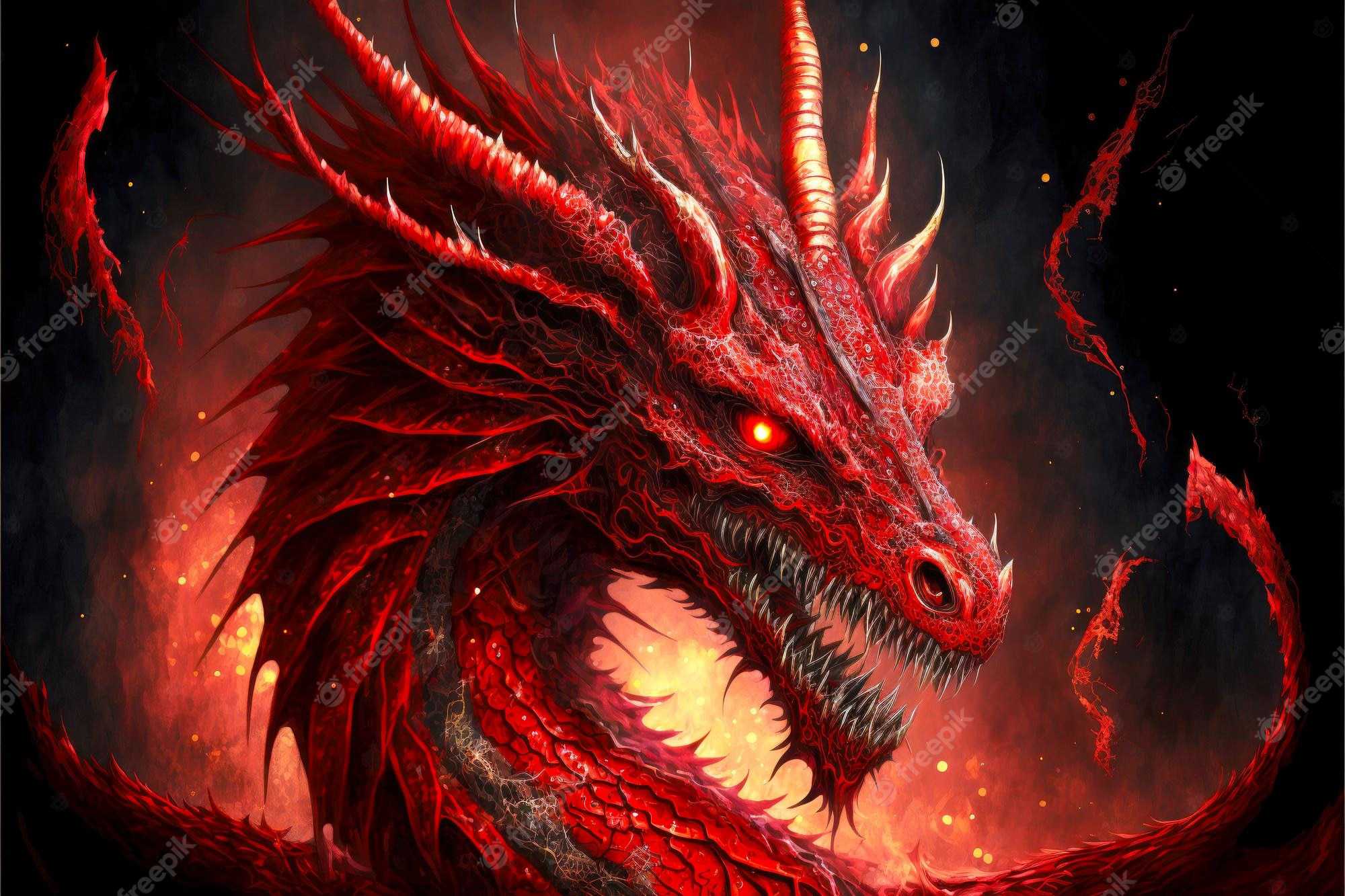 poster Rồng Đỏ Red Dragon