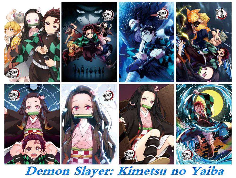 poster Thanh Gươm Diệt Quỷ Demon Slayer