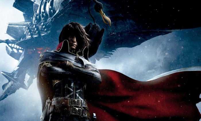 poster Thuyền trưởng Harlock Space Pirate Captain Harlock