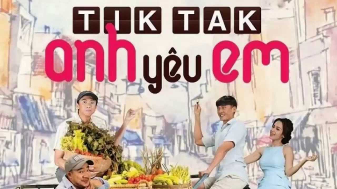 poster Tik Tak Anh Yêu Em Tik Tak I Love You