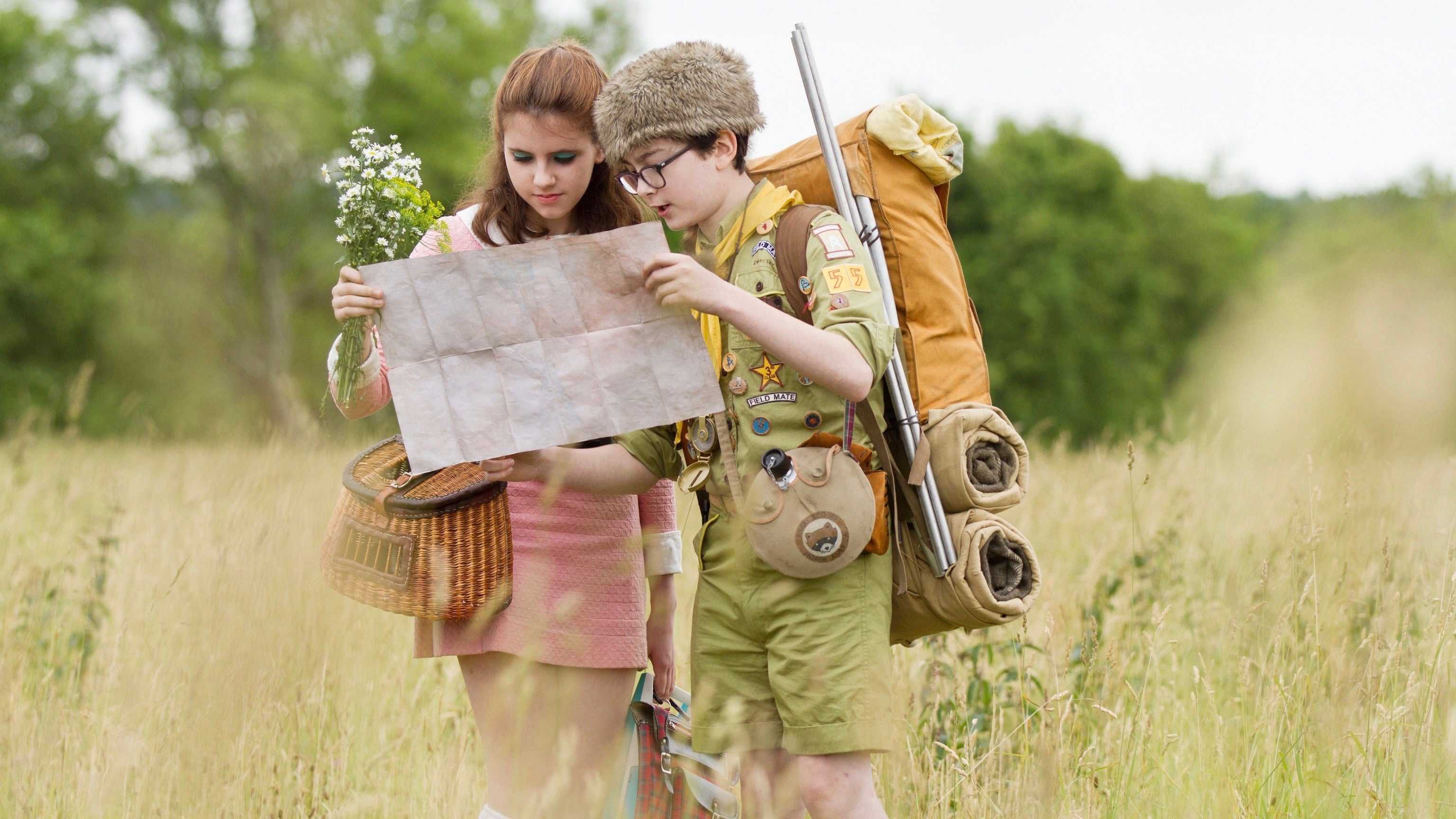 poster Vương Quốc Trăng Lên Moonrise Kingdom