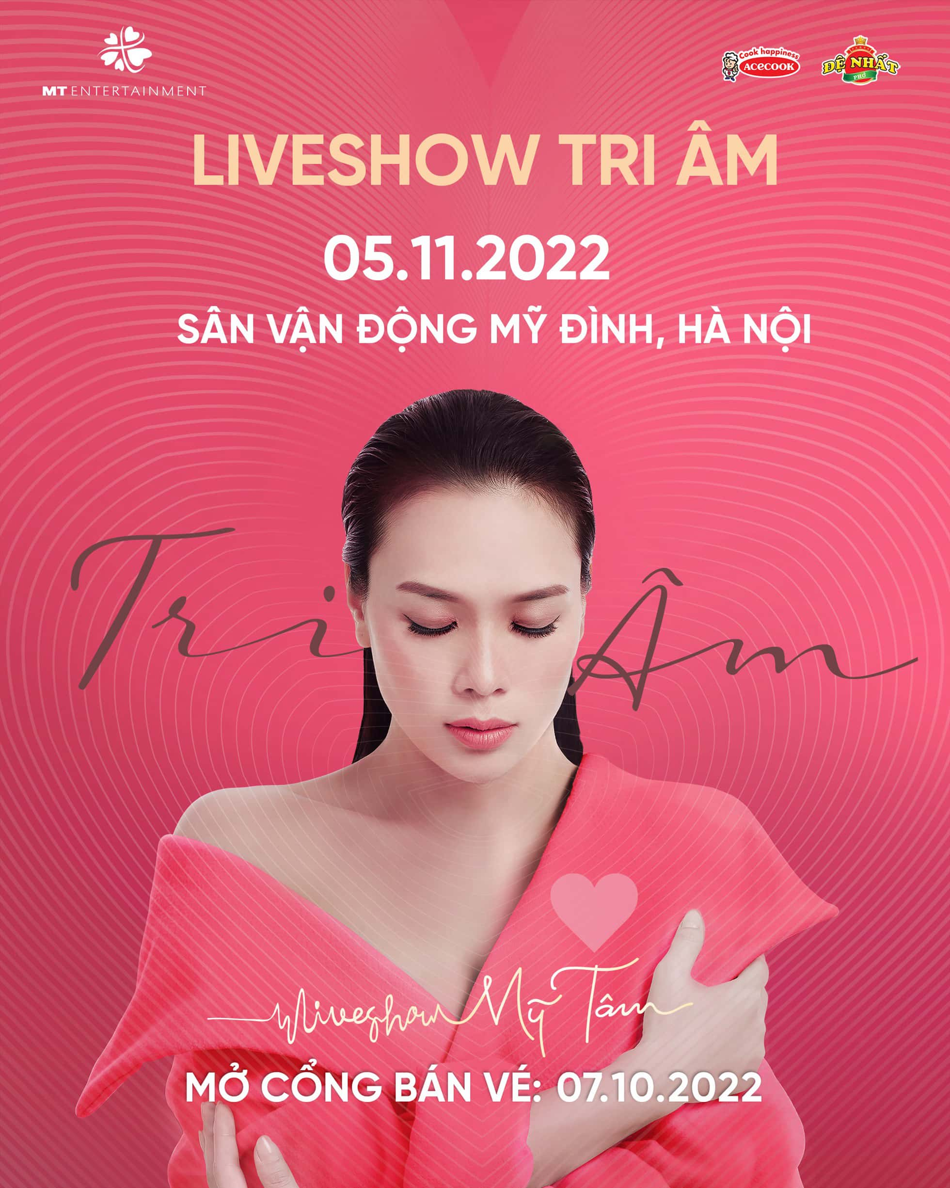 poster Liveshow Tri Âm - Mỹ Tâm Liveshow Tri Âm - Mỹ Tâm