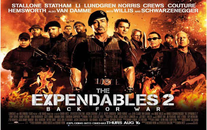 poster Biệt đội đánh thuê 2 The Expendables 2