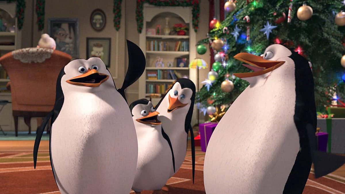 poster Điệp Vụ Giáng Sinh The Madagascar Penguins in a Christmas Caper