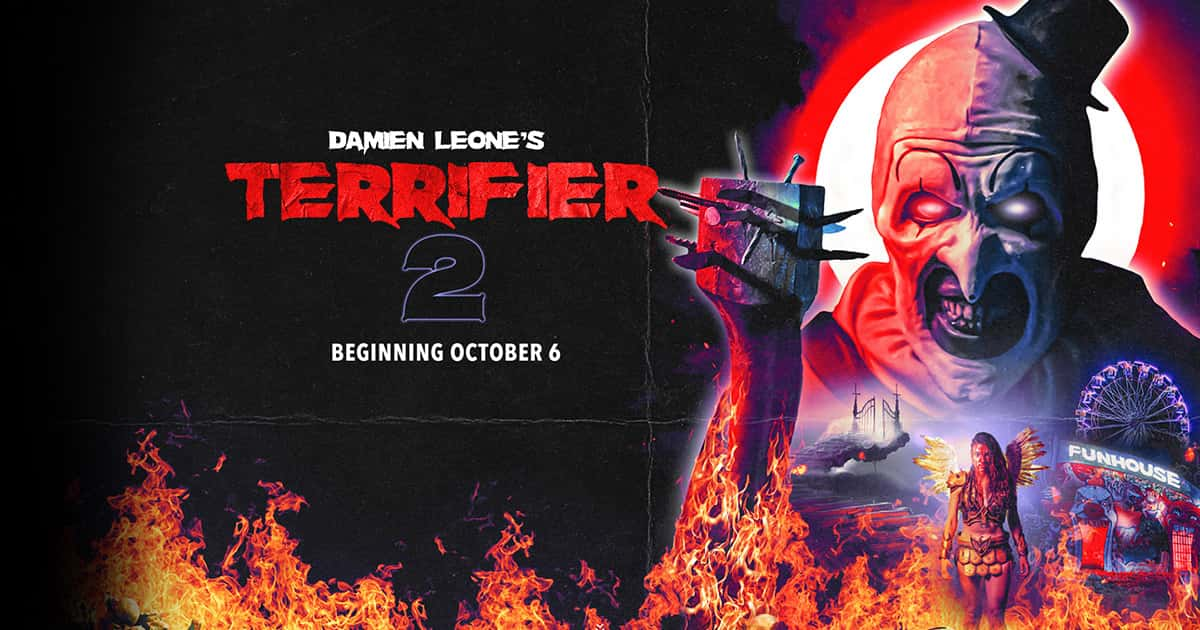 poster Gã Hề Điên Loạn 2 Terrifier 2