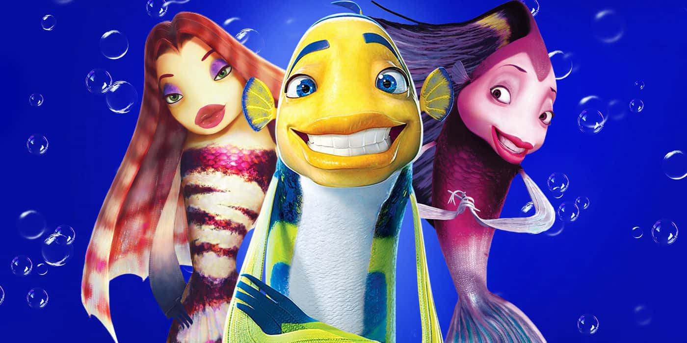 poster Gia Đình Cá Mập Shark Tale