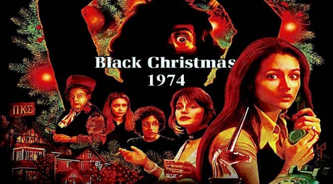 poster Giáng sinh đen Black Christmas