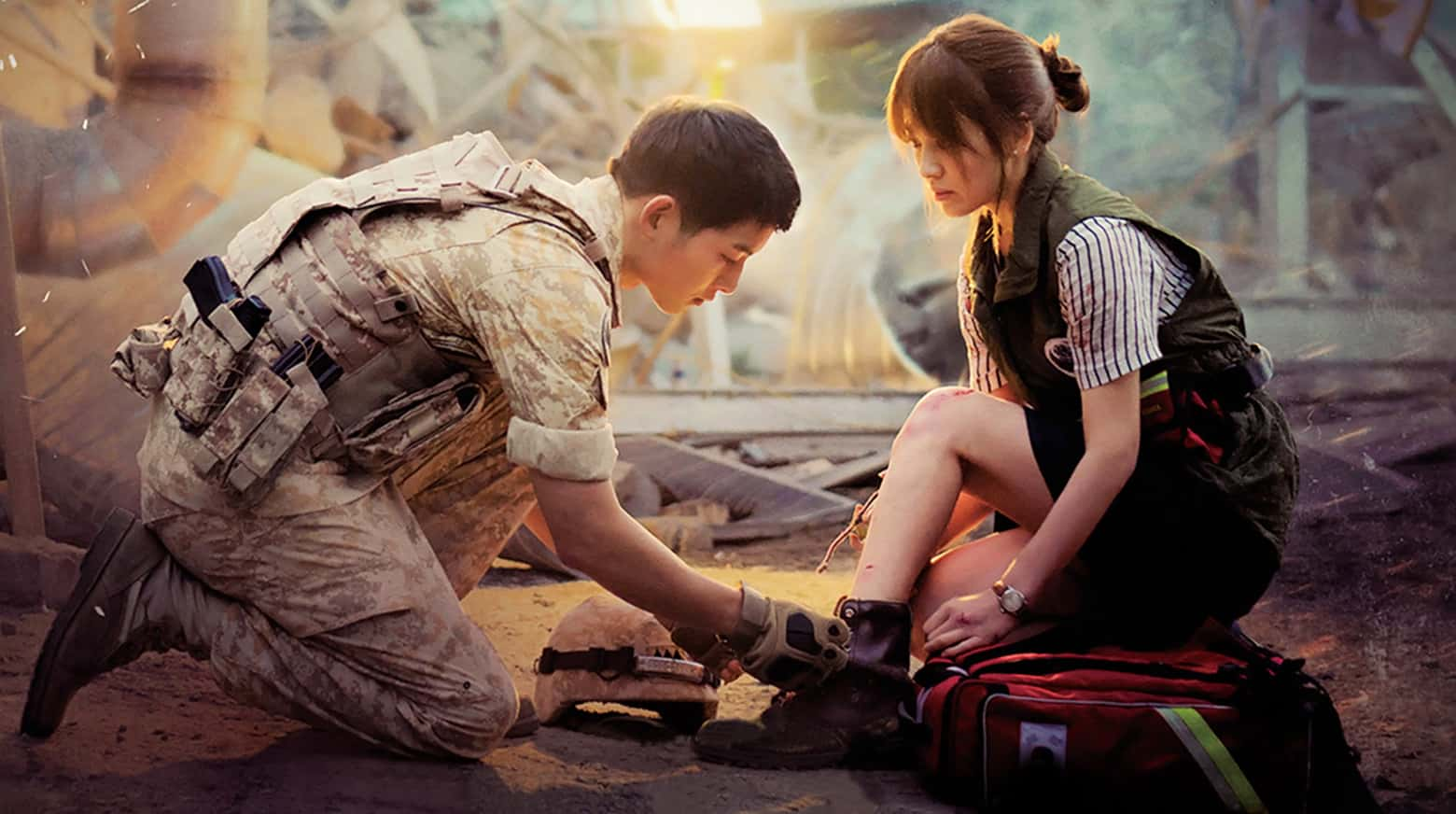 poster Hậu duệ mặt trời Descendants of the Sun