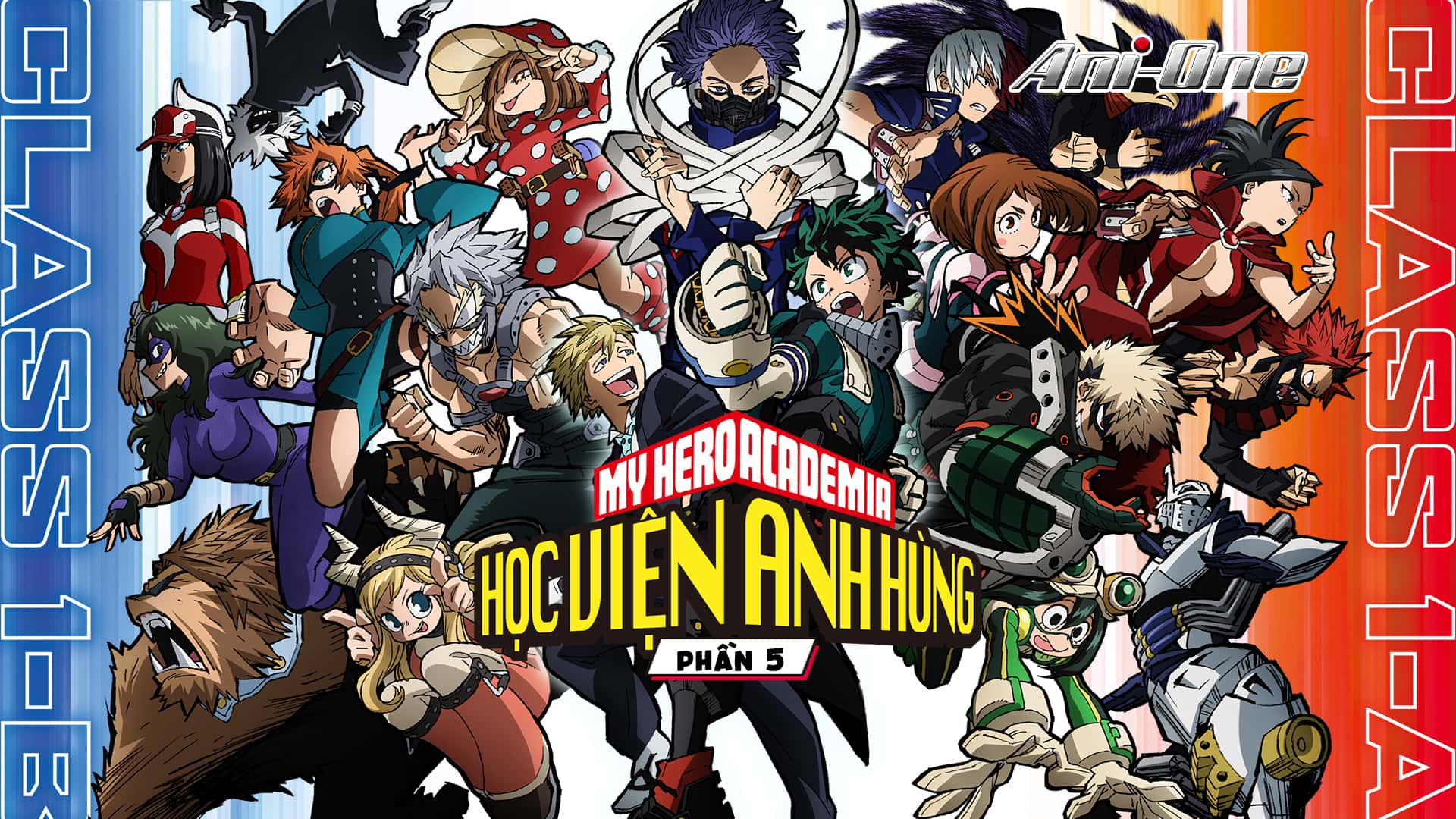 poster Học Viện Siêu Anh Hùng My Hero Academia