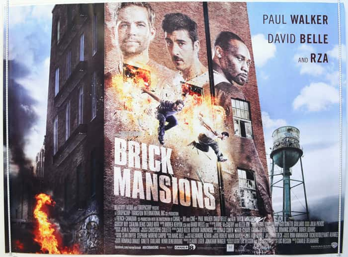 poster Khu Nguy Hiểm Brick Mansions