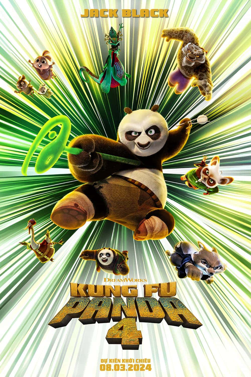 Thumber Kung Fu Panda 4