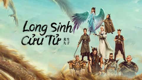 poster Long Sinh Cửu Tử THE DRAGON NINE