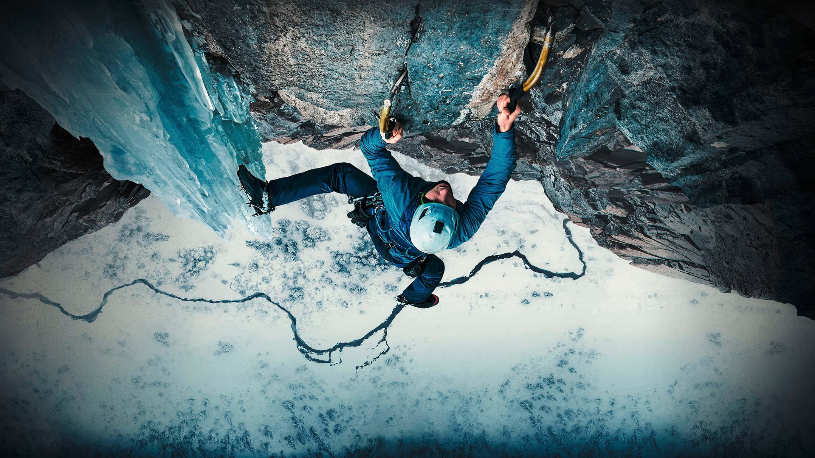 poster Nhà leo núi Alps The Alpinist