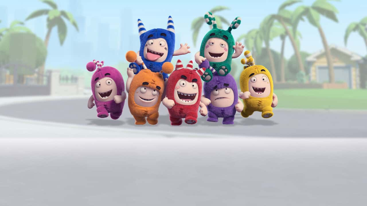 poster Những người bạn kỳ lạ Oddbods