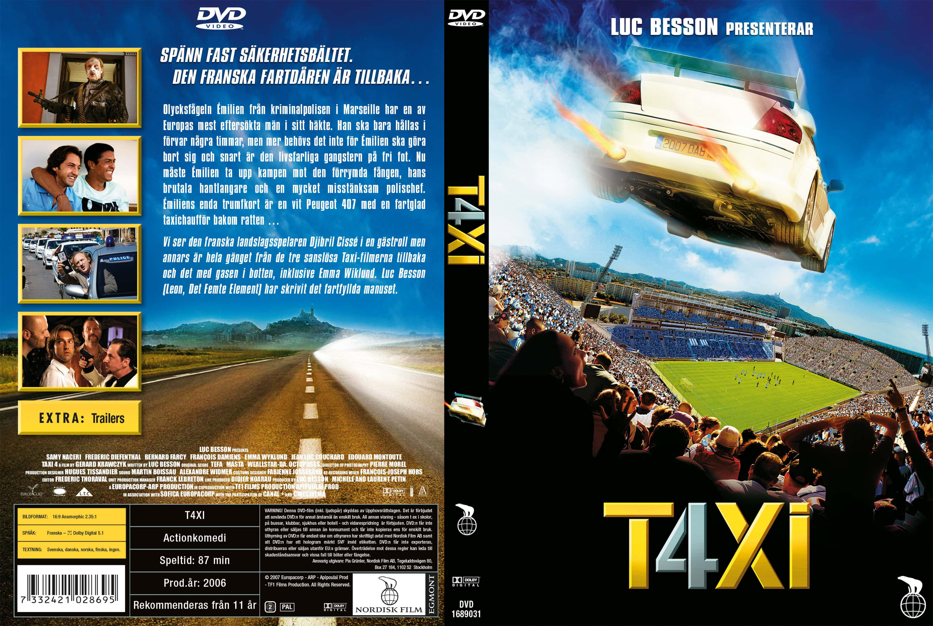 poster Quái Xế 4 Taxi 4