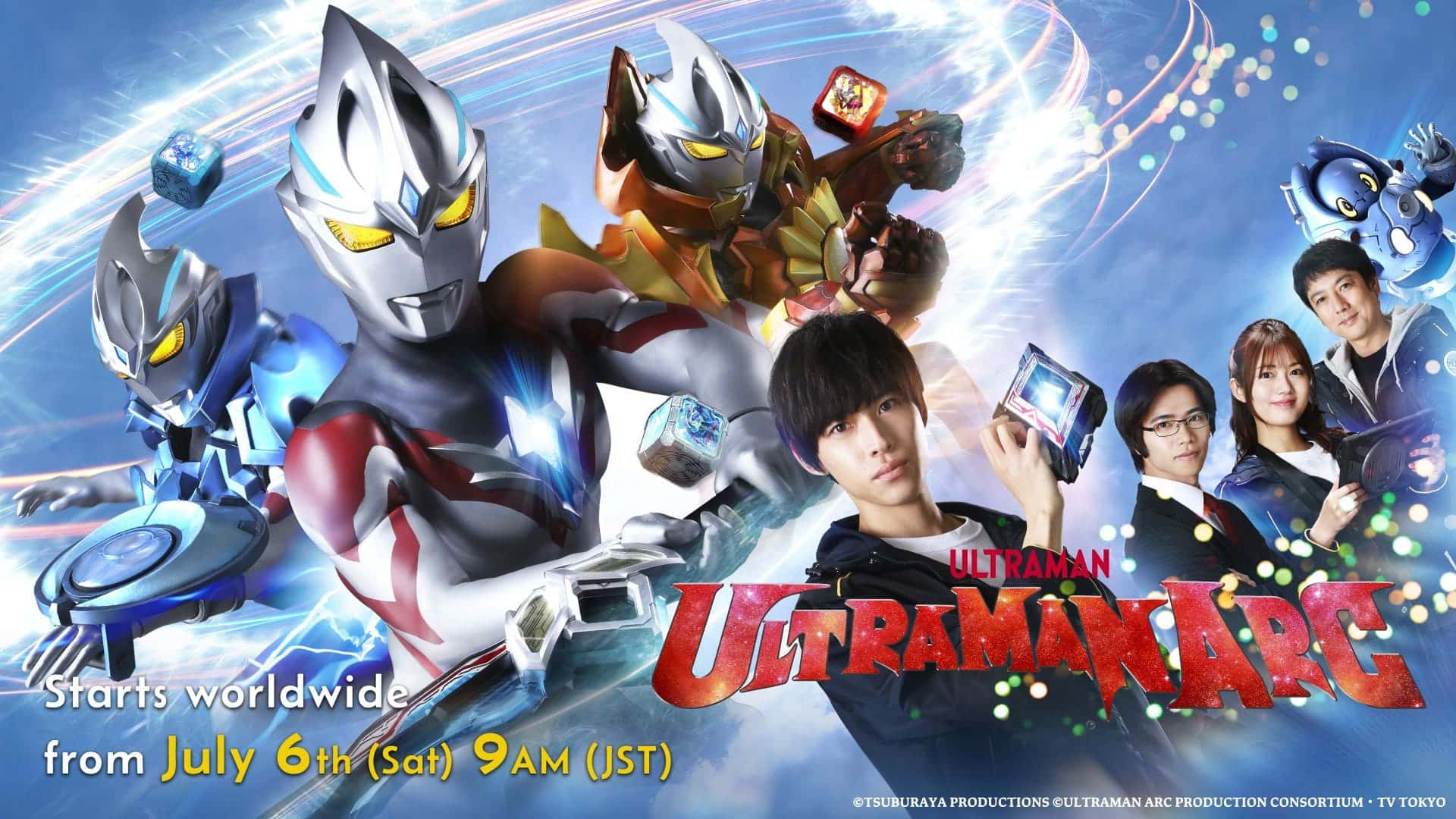 poster Siêu Nhân Điện Quang Arc Ultraman Arc