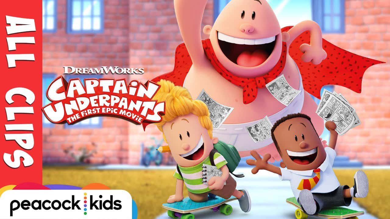 poster Siêu Nhân Quần Sịp Captain Underpants: The First Epic Movie