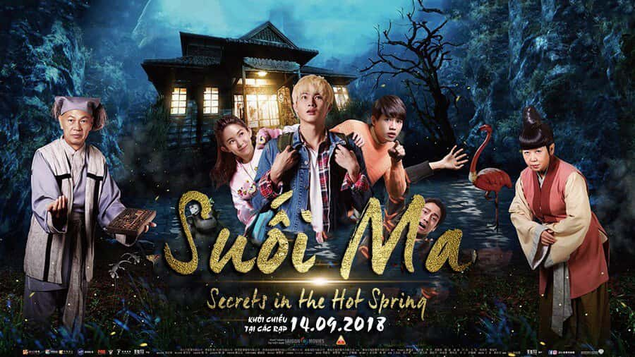 poster Suối ma Secrets in the Hot Spring