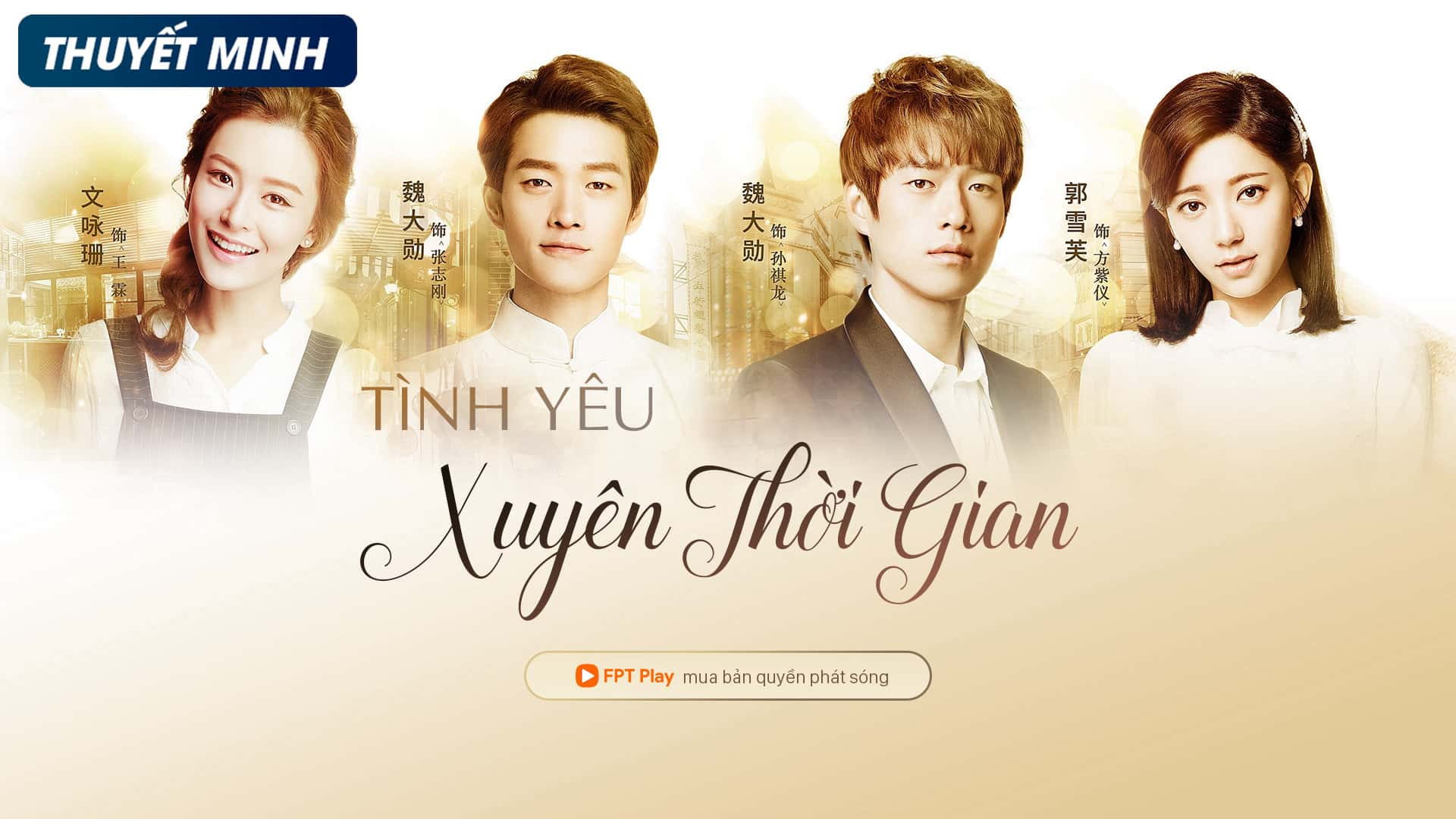 poster Tình Yêu Xuyên Thời Gian Shuttle Love Millennium