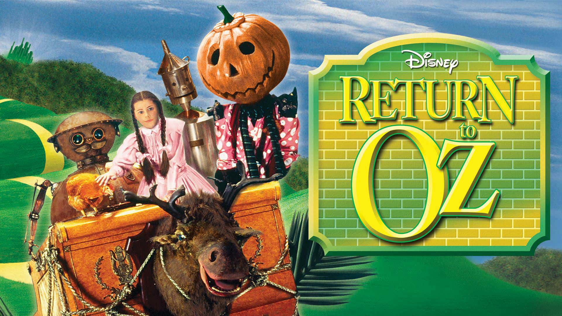 poster  Trở Lại Xứ Thần Tiên Return to Oz