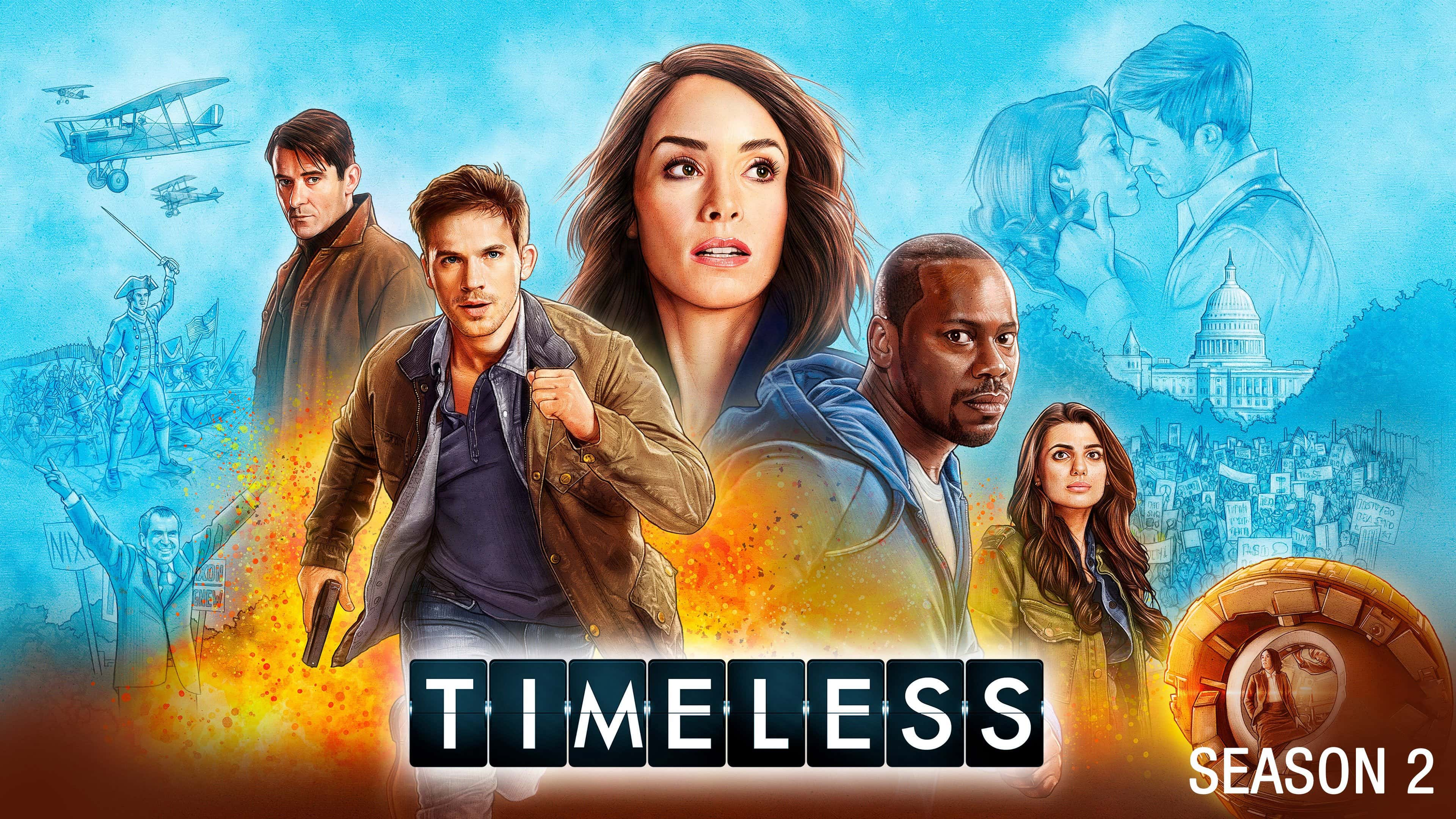 poster Vượt thời gian (Phần 2) Timeless (Season 2)